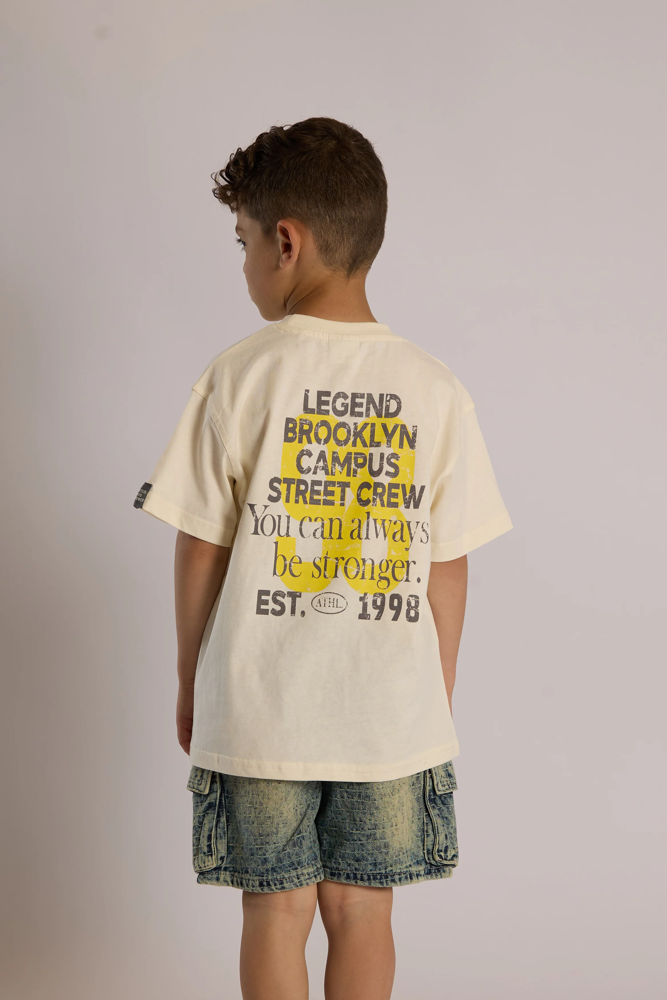 חליפת כותנה לילדים דגם Street Beat - Image 6